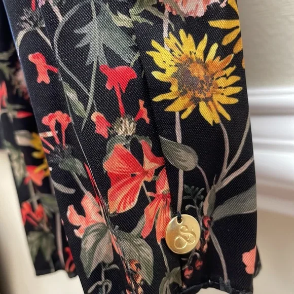 New Women’s Scotch & Soda Pleated Floral Print MidiSkirt!!🔥🔥🔥